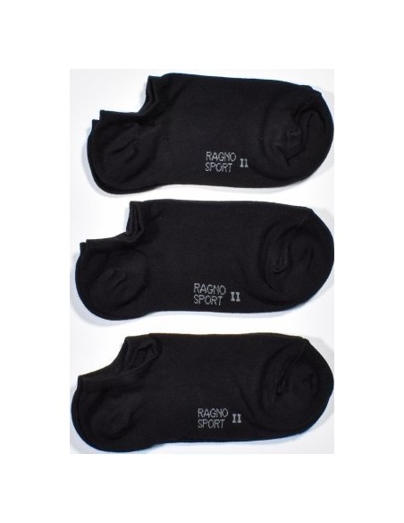 6 Paia Fantasmini Ragno In Cotone Elasticizzato 09583P
