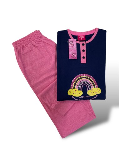 Pigiama Donna In Caldo Cotone Manica E Pantalone Lungo Marta Marzotto MMI505