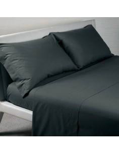 Completo Letto Singolo In Puro Cotone Angels Nero