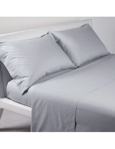 Completo Letto Singolo In Puro Cotone Angels Argento