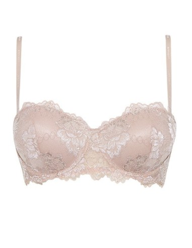 Reggiseno A Balconcino In Pizzo Deluxe Fascia...