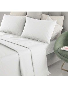 Completo Letto Singolo Cotone Irge Lenzuola Tinta Unita...