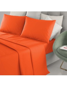 Completo Letto Singolo Cotone Irge Lenzuola Tinta Unita...