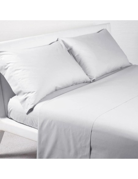 Completo Letto Singolo In Puro Cotone Angels Bianco