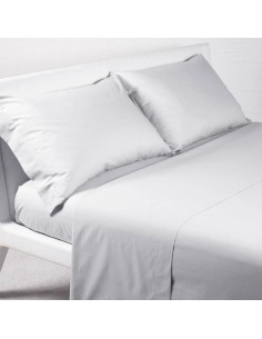 Completo Letto 1 Piazza E Mezza In Puro Cotone Angels Bianco