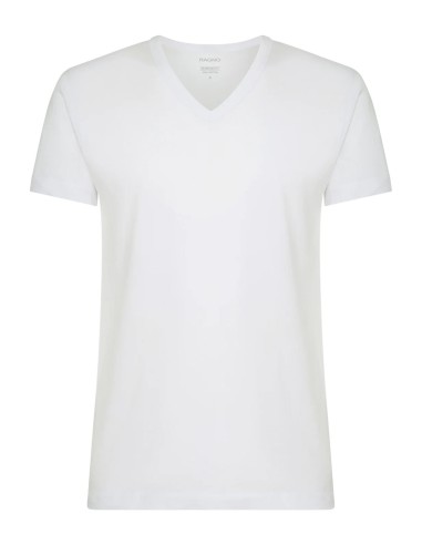 4 Maglie Intima Uomo Scollo A V In Cotone Ragno 601418