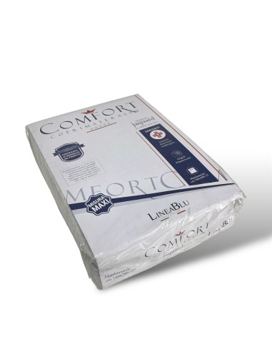 Coprimaterasso Matrimoniale Spugna Jacquard Lineablu Comfort