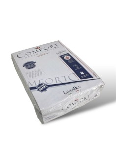 Coprimaterasso 1 Piazza E Mezza Spugna Jacquard Lineablu...