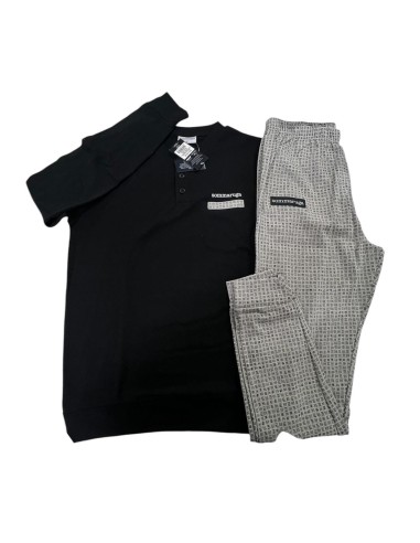 Pigiama Uomo In Caldo Cotone Sommaruga PG113U
