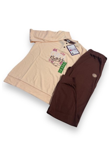 Pigiama Donna Caldo Cotone Sweet Years SYI065