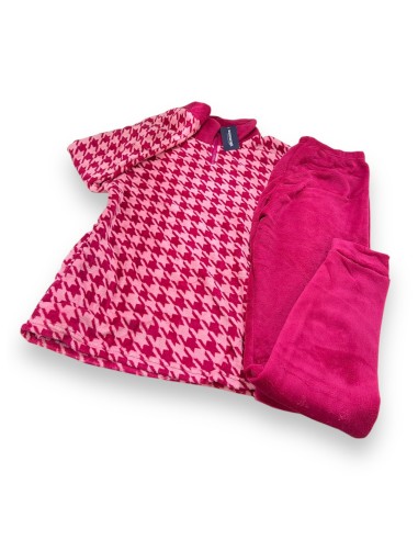 Pigiama Donna In Coral Con Mezza Zip Sommaruga PG083D