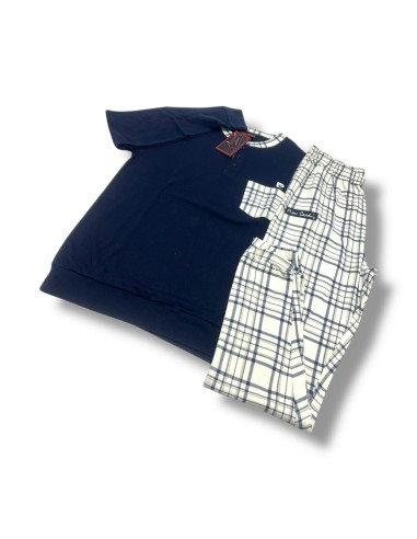 Pigiama Uomo In Caldo Cotone Pierre Cardin PG151U