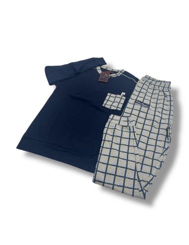 Pigiama Uomo In Caldo Cotone Pierre Cardin PG150U