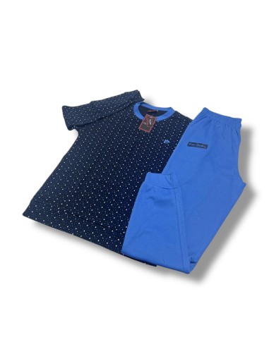 Pigiama Uomo In Caldo Cotone Pierre Cardin PG149U