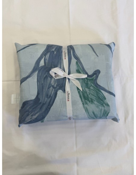 Completo Letto Matrimoniale In Puro Cotone Via Roma Jungle 4Federe