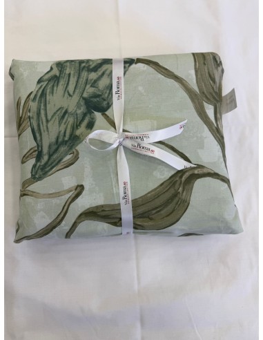 Completo Letto Matrimoniale In Puro Cotone Via...