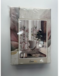 Coppia tende con borchie  140x280 ogni pannello Magnolia
