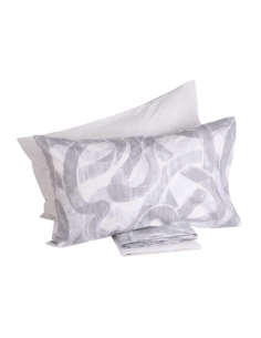 Completo Letto Matrimoniale In Puro Cotone Via Roma...