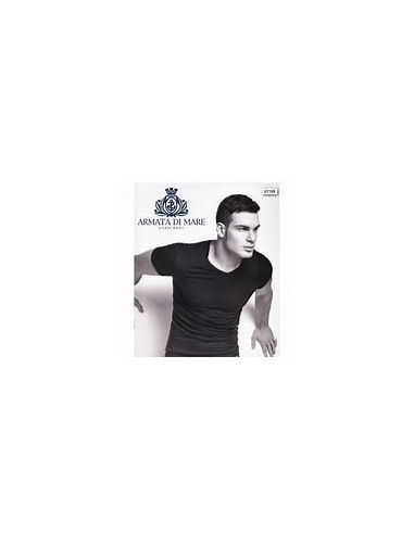 3 T-Shirt Uomo Cotone Elasticizzato Armata Di...