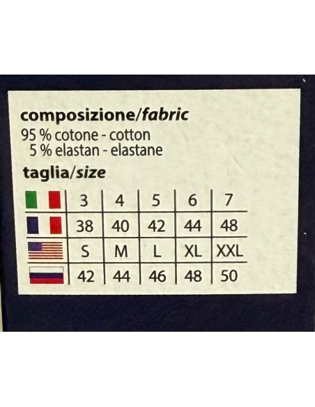 3 Slip Uomo Cotone Jersey Elasticizzato Armata Di Mare GT102 Elastico Esterno
