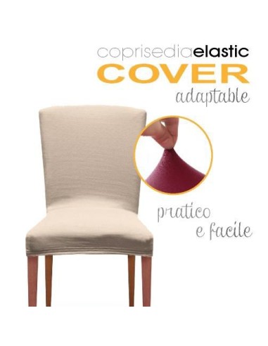 Coppia Coprisedia Cover Zucchissime Con Schienale Elasticizzato