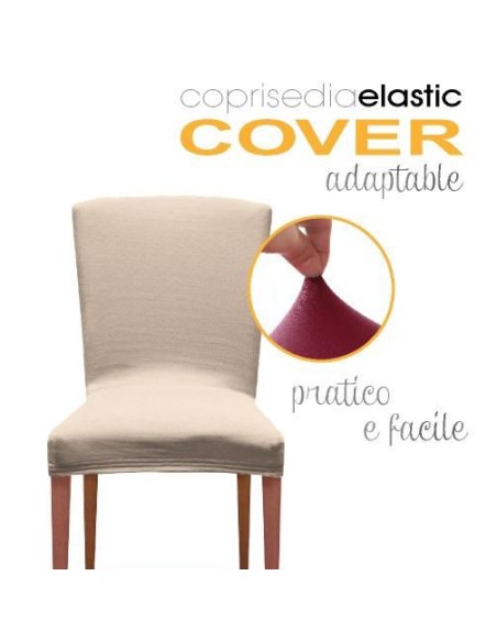 Coppia Coprisedia Cover Zucchissime Con Schienale Elasticizzato