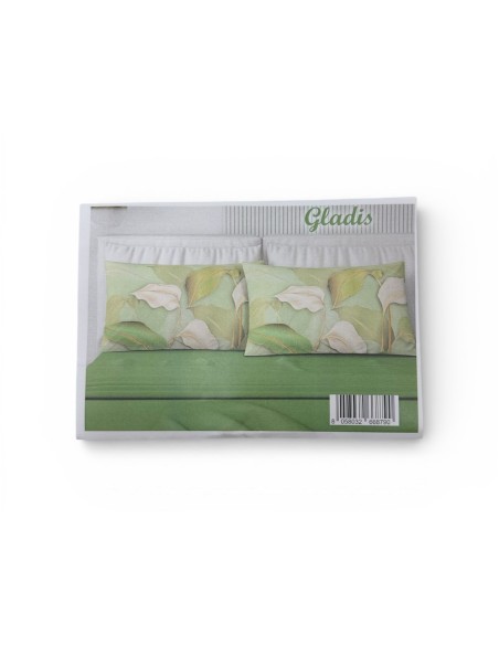 Completo Letto Matrimoniale Stampa Digitale Con 4 Federe Irge Gladis