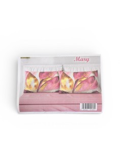 Completo Letto Matrimoniale Stampa Digitale Con 4 Federe Irge Mary