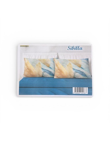 Completo Letto Matrimoniale Stampa Digitale Con 4 Federe Irge Sibilla