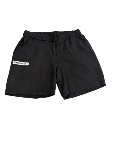 Pantalone Tuta In Cotone Donna Superga Tinta Unita