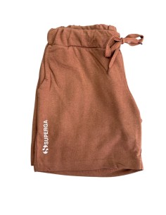 Pantalone Tuta In Cotone Donna Superga Tinta Unita