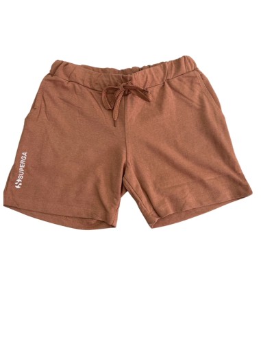 Pantalone Tuta In Cotone Donna Superga Tinta Unita