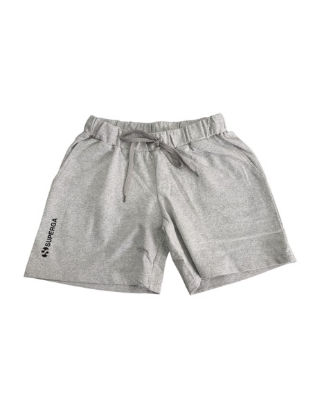 Pantalone Tuta In Cotone Donna Superga Tinta Unita