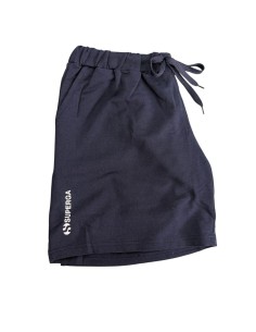 Pantalone Tuta In Cotone Donna Superga Tinta Unita