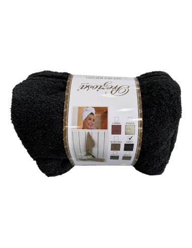 Set 2PZ Bagno Preziosa Turbante+Borsetta Beauty...