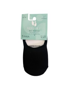 9 Paia Salvapiede In Cotone Con Antiscivolo Reliable Insole