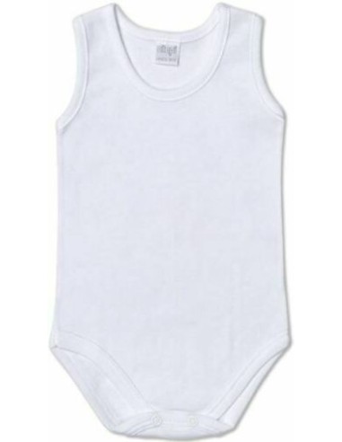 6 Body Cotone Spalla Larga Neonato-A Ellepi Bianco AF840