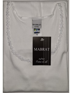 3 Canotte Ragazza Spalla Larga In Cotone Mabrat MMB533... 2