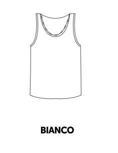 3 Canotte Bambina Spalla Larga In Cotone Mabrat MMB532...