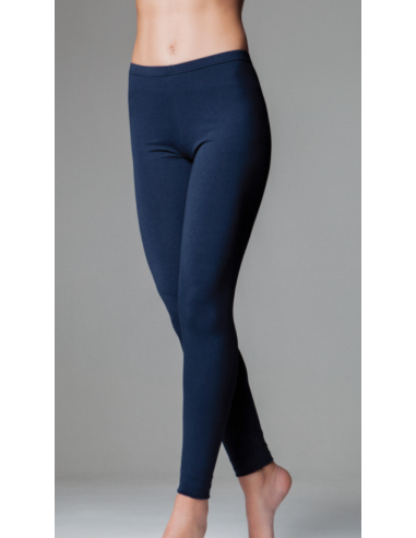 2 Leggings Donna In Morbido Cotone...