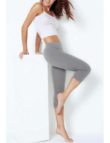 2 Leggings Donna Capri In Morbido Cotone...