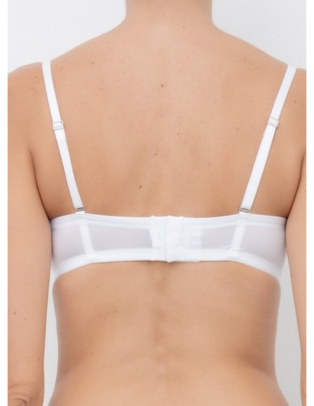 Reggiseno Super Push Up + 2 Taglie Super Volume Extra Double Fascia Lormar Coppa B