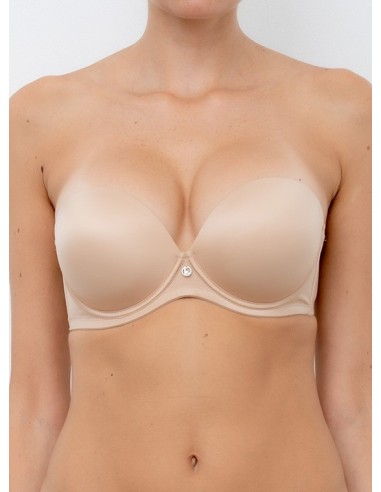Reggiseno Super Push Up + 2 Taglie Super Volume Extra Double Fascia Lormar Coppa B