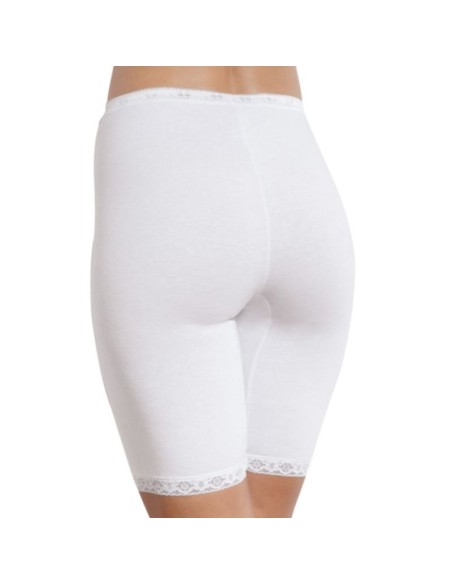 Slip Lungo Donna Con Gamba Basic Cotton Sloggi Long Extra Morbido