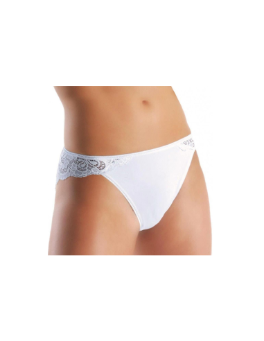 Slip Donna Jadea 789 Cotone E Pizzo 6 Pezzi