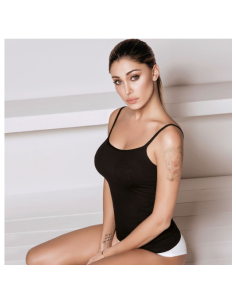 2 Top Donna Jadea 4179 Canotta Spalla Stretta Cotone
