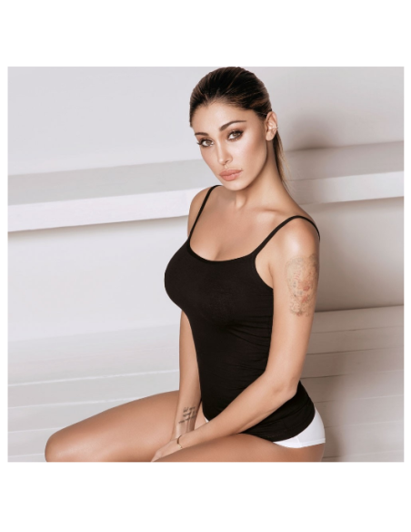 2 Top Donna Jadea 4179 Canotta Spalla Stretta Cotone
