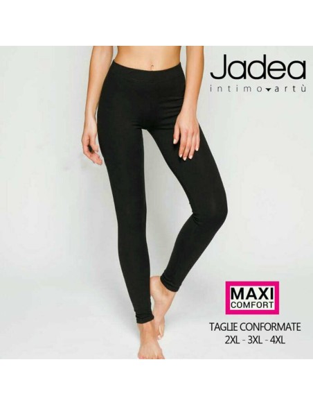 2 Leggings Donna Jadea MAXI Comfort Taglie Conformate 4200