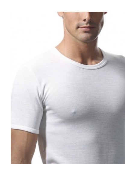 Maglia Uomo Lana E Cotone Ragno Girocollo Sintonia 065457
