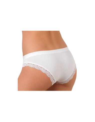 6 Slip Donna Vita Bassa Jadea 518 Cotone E Pizzo